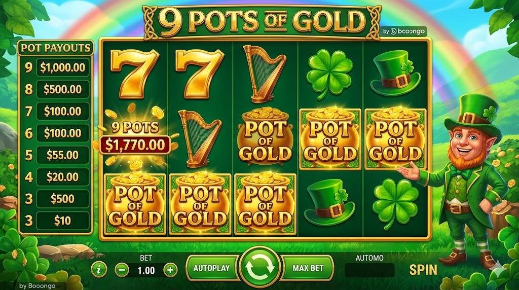 9 Pots of Gold Slot